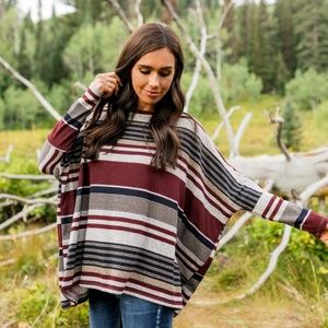 Get In Line Striped Top